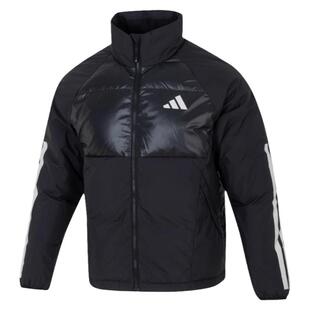 Adidas阿迪达斯男装冬季新款舒适羽绒运动保暖立领外套JG5923