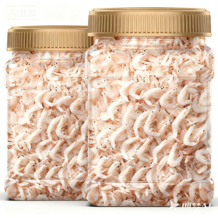 虾皮无加盐淡干特产级旗舰店虾皮干货淡干虾皮宝宝虾皮儿童无补钙