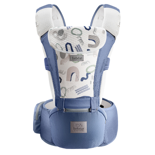 抱抱熊腰凳婴幼儿背带抱娃神器解放双手小月龄宝宝轻便四季小孩子