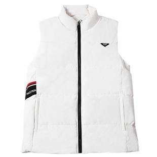 PGM 高尔夫服装男装羽绒服马甲背心防风秋冬季加厚保暖衣上衣外套