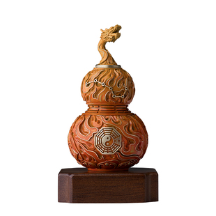 铜师傅《太极龙吟》龙头葫芦铜工艺品桌面铜摆件 家居装饰礼品