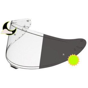 适用于AGV K1S K5S K3SV Pista电镀镜片全盔头盔幻彩极光红极光银