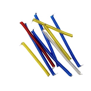 检具标准件 红 黑 蓝 绿色弹簧绳 销规绳  钢丝弹簧绳500mm