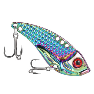 远投钓VIB路亚饵震颤响尾蛇vib亮片铁板假饵远投金属通杀鲈鱼鳜鱼