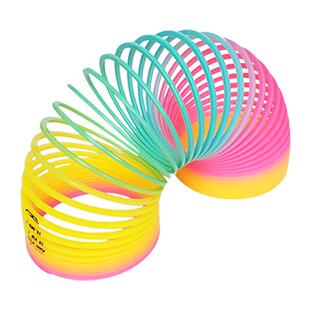 魔力彩虹圈弹簧圈弹簧玩具宝宝儿童拉环弹力圈大号专业魔术叠叠圈