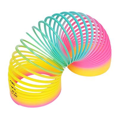 魔力彩虹圈弹簧圈玩具大号专业