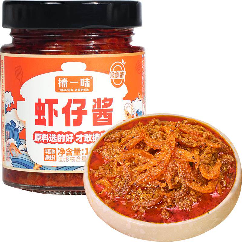 撩一味下饭拌饭酱虾仔酱