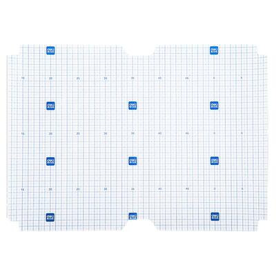 得力包书皮自粘透明磨砂