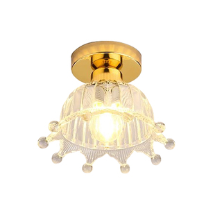 法式轻奢led过道灯走廊灯个性入户玄关灯阳台吸顶灯创意衣帽间灯