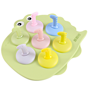 迷你七彩雪糕模具儿童小冰棍硅胶冰块自制冰棒冰淇淋家用制冰冰格