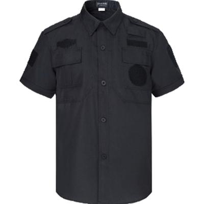 冰丝速干保安工作服短袖套装