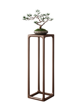 实木花架子高端观明堂家具新中式