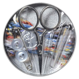 霜山日本进口便携针线盒手工缝针衣线盒差旅宿舍针线包刺绣缝纫包