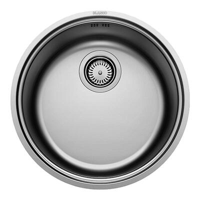 铂浪高BLANCO RONDOSOL不锈钢水槽厨房洗菜盆西厨岛台圆槽513306