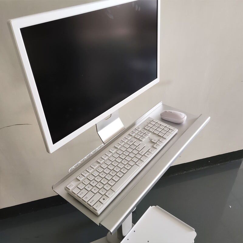 电脑一体机移动工作站医生查房车护理车信息化设备检测多功能推车