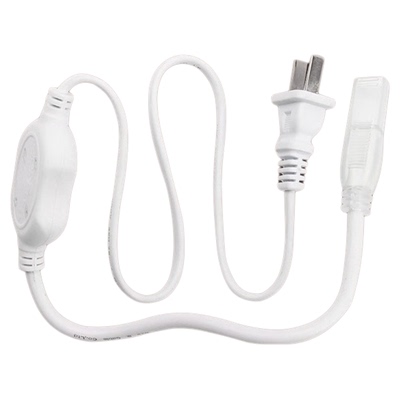 欧普LED灯带插头接头T5T8灯管电源线日光灯灯条支架插头高压配件