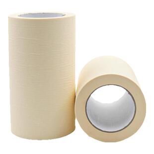 特宽美纹纸胶带无痕墙面贴纸防水防晒喷漆保护隔离纸装修油漆加宽胶布50m米分色纸专用超宽美文胶美缝纸胶纸