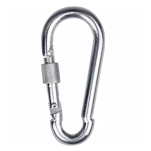 不锈钢弹簧扣登山锁扣安全保险扣钥匙葫芦链条绳扣环狗链卡扣绳环