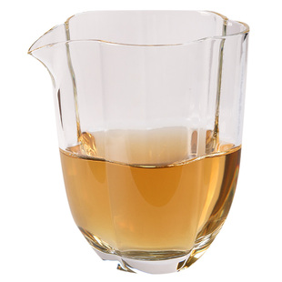 玻璃公道杯加厚耐热高硼硅家用泡茶杯单个公杯高档分茶器茶具配件