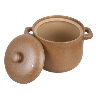 孕妇平定无釉土砂锅炖锅老式陶土家用煮粥炖肉明火燃气煲汤沙锅