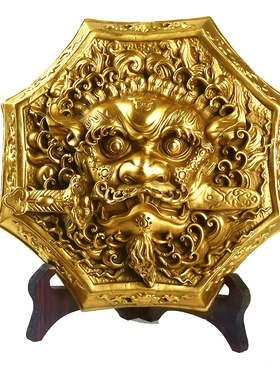 黄铜半手工中式风挂牌摆件