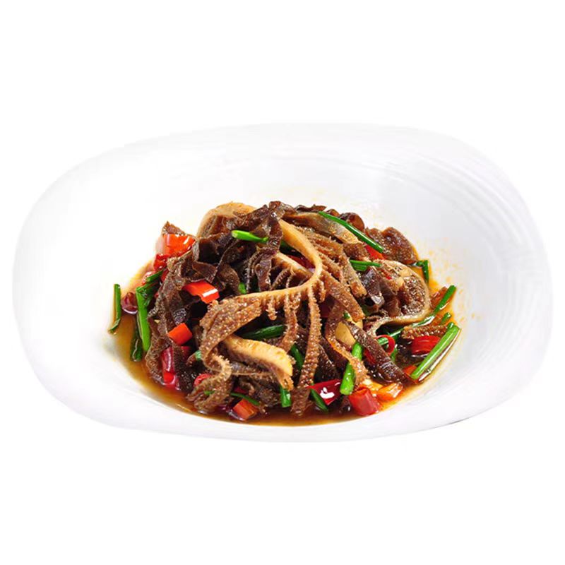 黑毛肚丝300g牛百叶千层肚火锅食材凉菜冷冻半成品酒店饭店特色菜