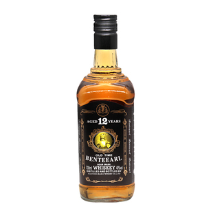 杰克本特伯爵威士忌700ml新手聚会可乐桶基酒国产洋酒鸡尾酒调酒