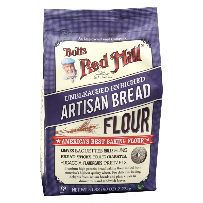 Bob's red mill红磨坊高筋面粉Artisan Bread Flour强化工匠面粉