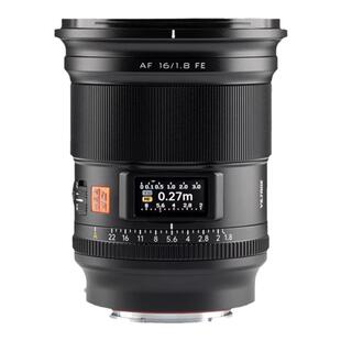唯卓仕16MM 85MM 28MM F1.8 全画幅广角定焦镜头Z/FE/X卡口微单相机自动对焦135MM F1.8 LAB