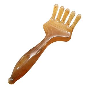 五爪梳经络疏通头部按摩器头皮按摩梳挠头神器养生肩颈拨筋树脂抓