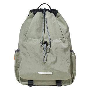 波斯丹顿男女轻便束口抽绳双肩包运动登山背包小众旅行大学生书包