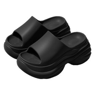 厚底拖鞋女2026新款夏季外穿增高家居防滑海边沙滩踩屎感eva凉拖