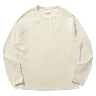 Monterest抗菌华夫格基础长袖T恤