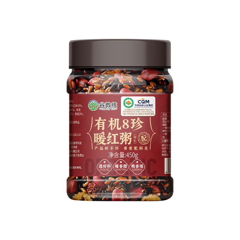 谷教练有机杂粮有机血糯米早餐粥