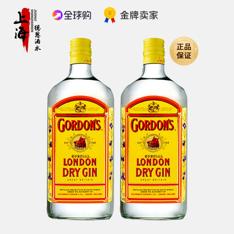 [鍙岀摱瑁咃紒鍝ラ】閲戦厭 Gordon's 鏉滄澗瀛愰厭浼︽暒骞插懗姣￠厭鐞撮厭LONDON DRY]