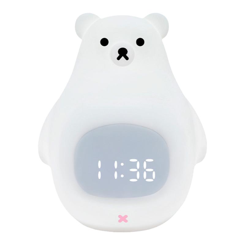 遥控小夜灯闹钟一体卧室睡眠灯
