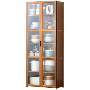 日式餐边柜小尺寸厨房置物架子储物柜客厅靠墙家用小户型茶水酒柜