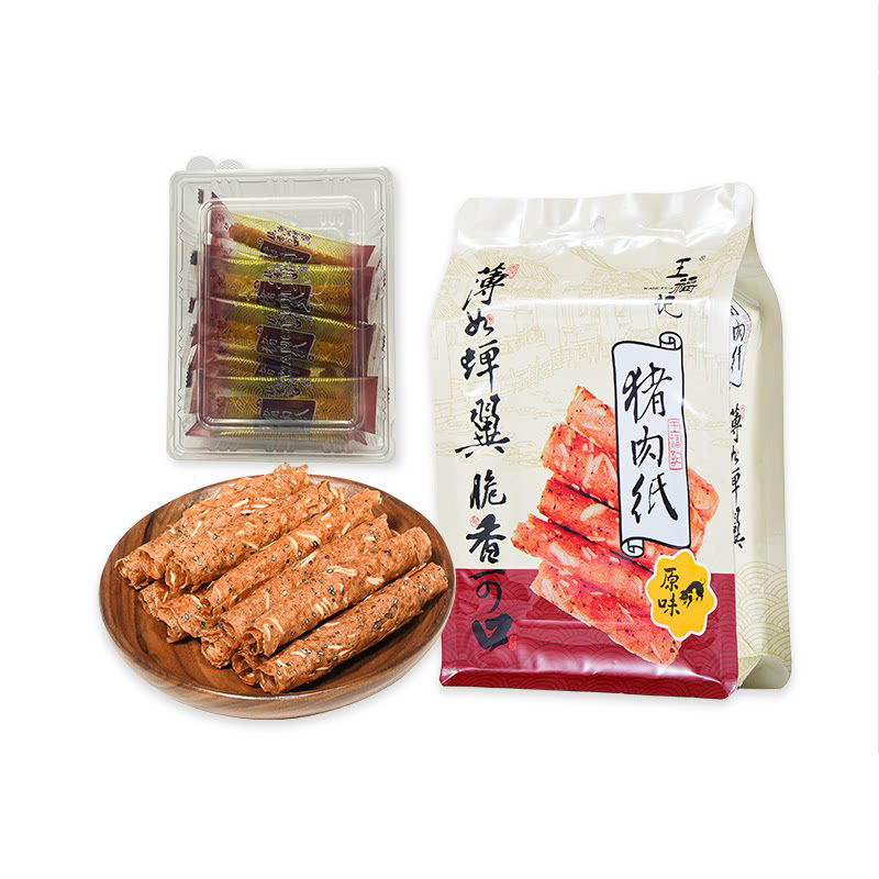 王福记猪肉纸48g原味肉干