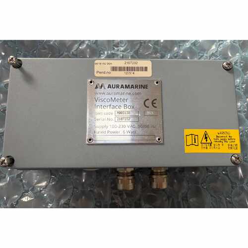 询价AURAMARINE ViscoMeter Interfac