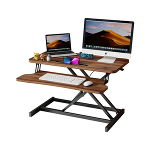 升降式桌面站立式工作台办公桌笔记本电脑支架显示器可调节增高架