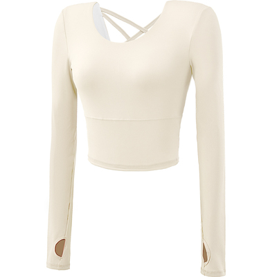 【U型细带美背】普拉提运动上衣