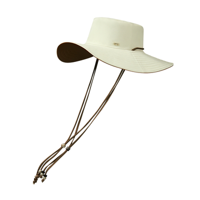 ohsunny大帽檐双面防晒渔夫帽