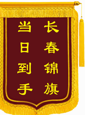 锦旗定制当天达当天发当天发货