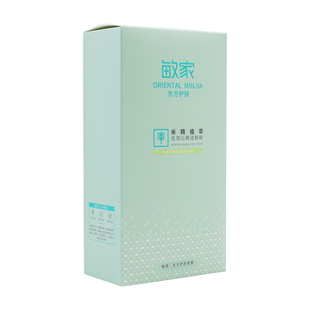 敏家米精植萃无泡沁爽洁肤粉长白原生态清洁改善毛孔调护水油