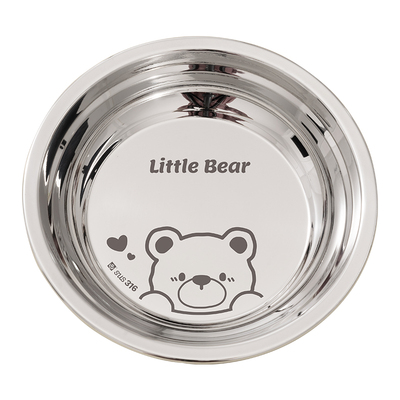 316可爱儿童食品级不锈钢碗