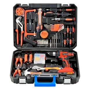 工具箱套装家用多功能五金电工维修组合大全工具车载电钻万能全套