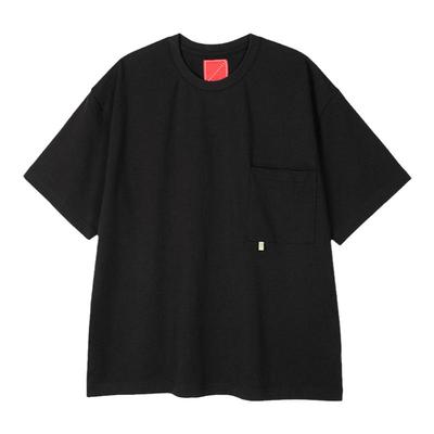 现货圆领版型纯色男女短袖