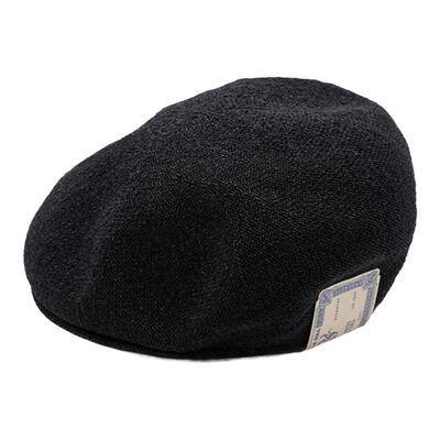 日本制复古狩猎帽和纸热纱混纺