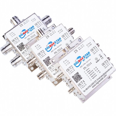 GPS信号转发器 北斗专用功分器 有源 一分四功分器 室内覆盖