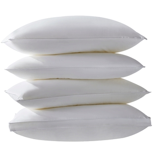 罗莱家纺枕头枕芯单人单只学生宿舍蓬松易回弹阻螨抗菌酒店舒弹枕